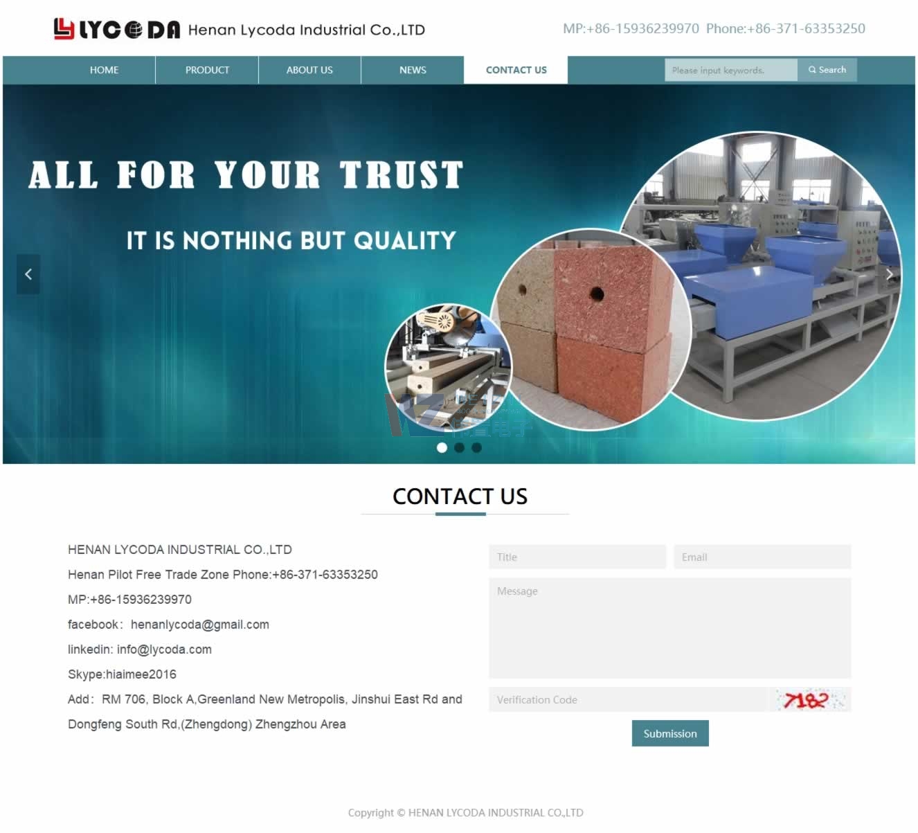 CONTACT US網站設計 CONTACT US網站設計